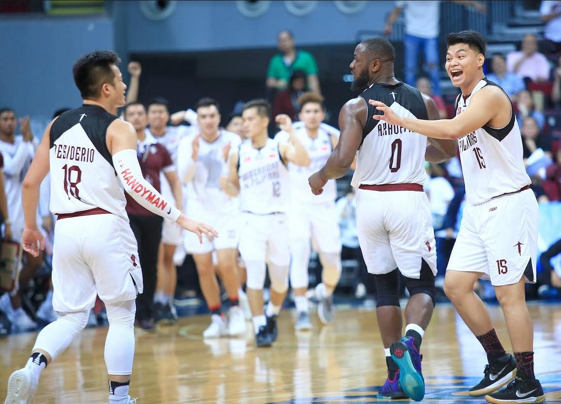 The UP Fighting Maroons are headed to the final four. Zeke Alonzo