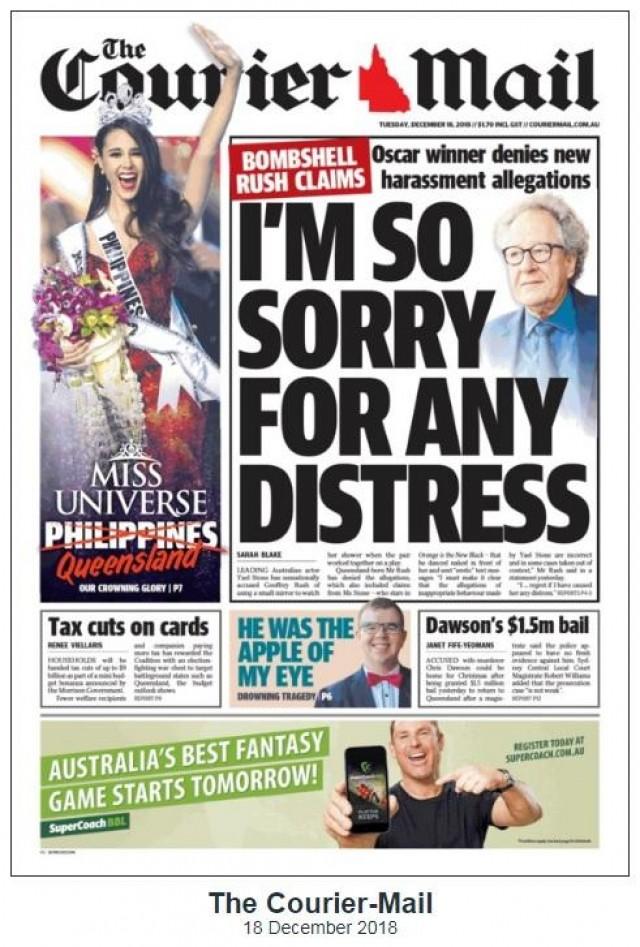 Screen grab: The Courier Mail