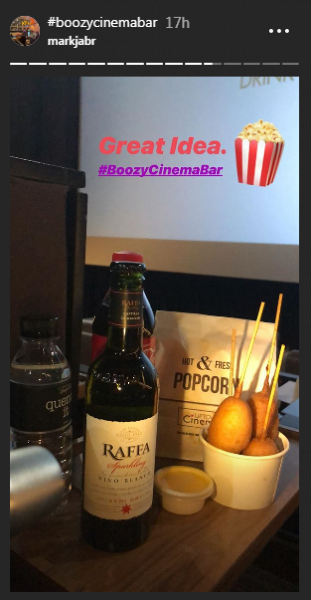 Photo courtesy of markjabr, Instagram Stories