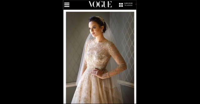 vogue wedding dresses 2018