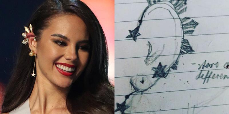 jewelry Catriona Gray wore at Miss Universe