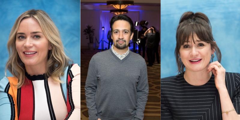 Emily Blunt Lin Manuel Miranda And Other Cast Members Talk About