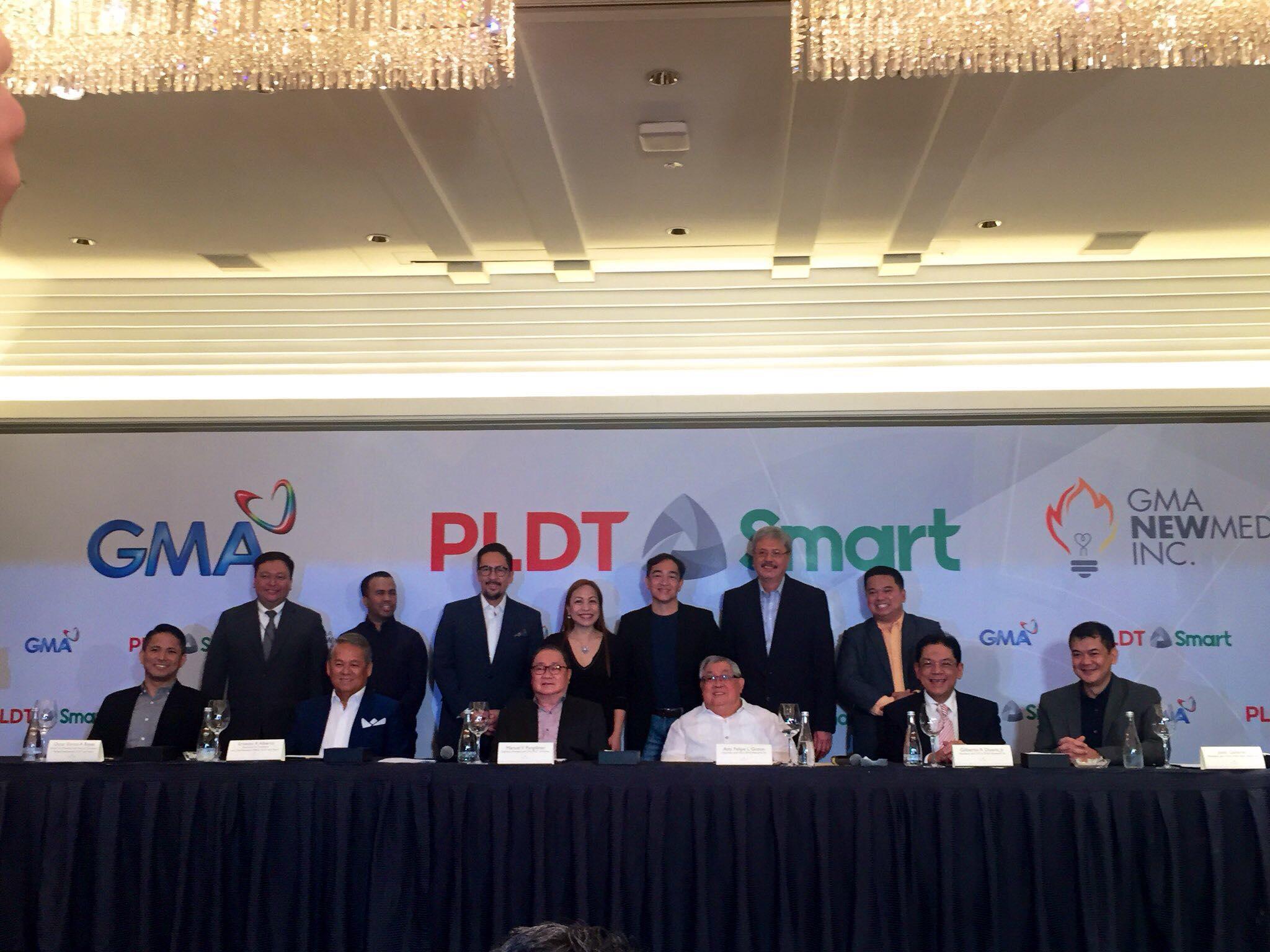 GMA Network Inc./GMA New Media Inc. (NMI) and PLDT-Smart Communications Inc. on Wednesday laid the groundwork of a formidable partnership to revolutionize TV-viewing experience in the country.