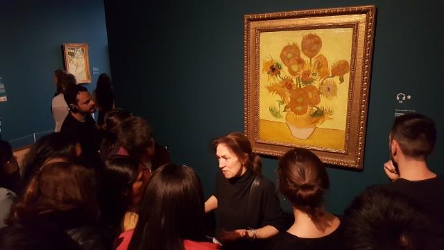 Dutch artist Vincent Van Gogh's 'Sunflowers,'one of the highlights at the Van Gogh Museum in Amsterdam, is regarded as one his finest signature masterpieces.Mark D. Merueñas