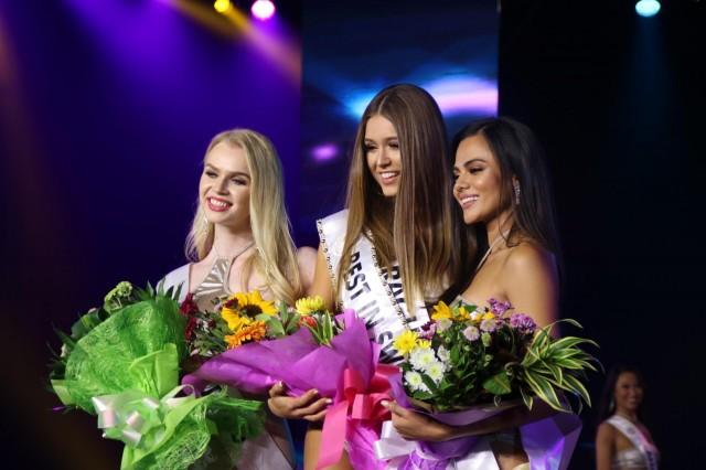 Belarusâ€™ Chernoshej Karolina won best in evening gown, while Paraguayâ€™s Gabriela Soley was named Best in Swimsuit at the 47th Miss Intercontinental pageant. PHOTO BY AYA TANTIANGCO