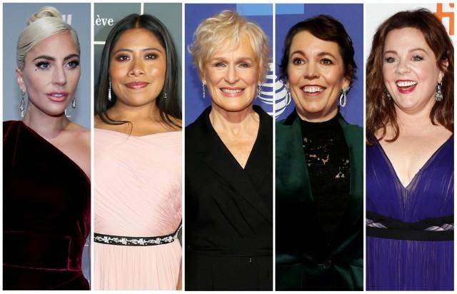 Best actress Oscar nominees for the 91st annual Academy Awards (L-R) Lady Gaga, Yalitza Aparicio, Glenn Close, Olivia Colman and Melissa McCarthy are seen in a combination of file photos. REUTERS/Staff/File Photos