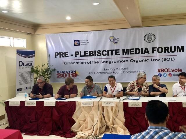 Mangangailangan daw ng hanggang apat na araw ang Commission on Elections o COMELEC bago maiproklama ang resulta ng BOL plebiscite, ayon kay James Jimenez. Photo: Ian Cruz