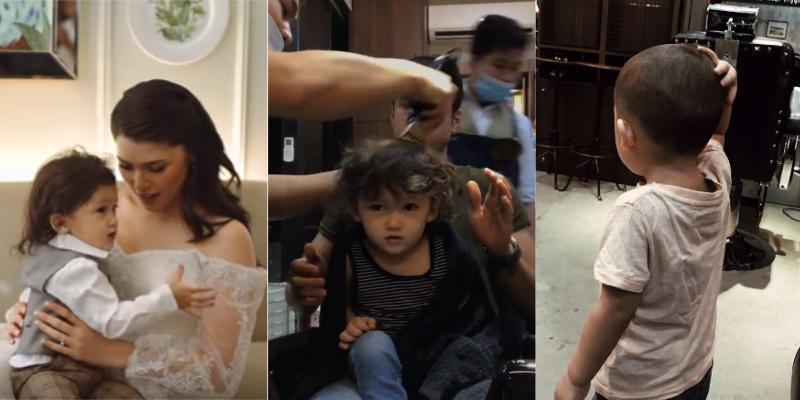 Kylie Padilla On Alas Getting His First Haircut He Was Just His