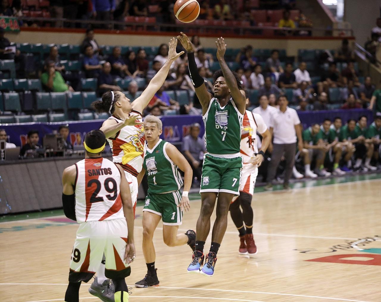 CJ Perez was impressive in his debut. PBA Images