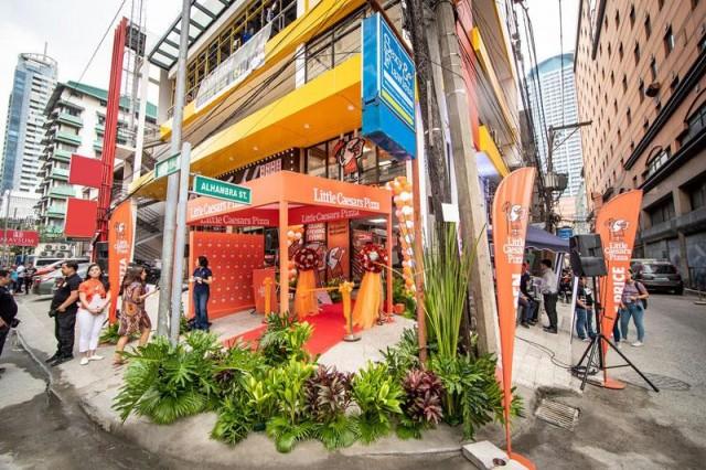 Little Caesars reopened in the Philippines on Alhambra Street in Ermita, Manila