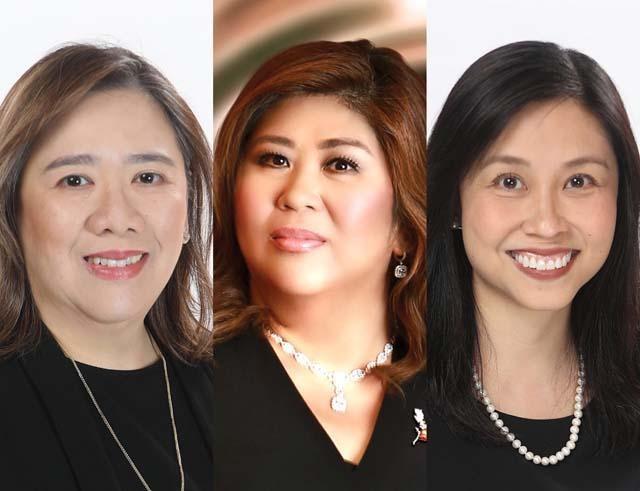 L-R: GMA Network First Vice President for Public Affairs Nessa Valdellon, News Pillar Jessica Soho, and Senior Vice President for News and Public Affairs Marissa Flores