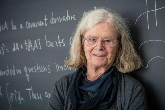 This handout photo taken on March 18, 2019 in Princeton, New Jersey and released on March 19, 2019 by the Norwegian Academy of Science and Letters/Institute for Advanced Study shows scientist Karen Uhlenbeck, who will be awarded the prestigious Norwegian Abel Prize for mathematics. Andrea Kane/Norwegian Academy of Science and Letters/AFP