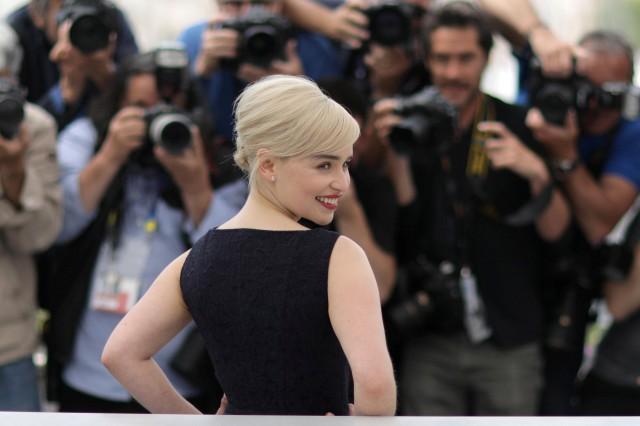 File photo of Emilia Clarke taken during the 71st Cannes Film Festival photocall for the film "Solo: A Star Wars Story." REUTERS/Eric Gaillard