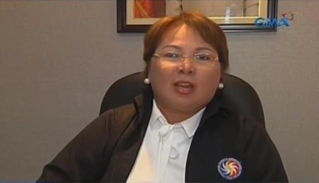 Philippine Charity Sweepstakes Office (PCSO) board director Sandra Cam