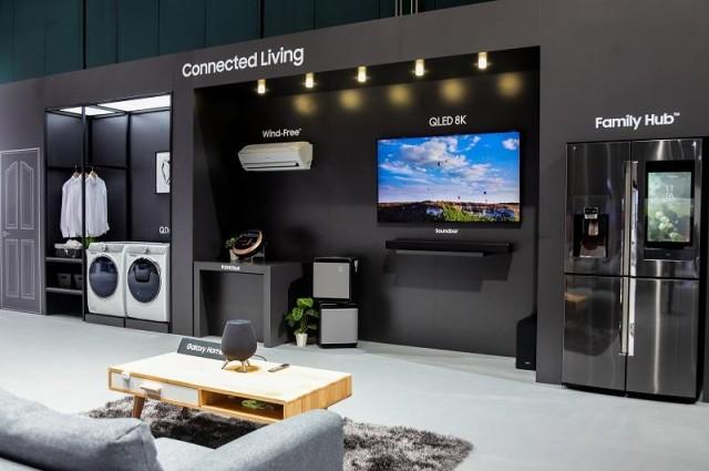 The appliances reviewed at the Samsung Forum could all work together
