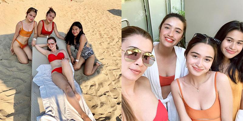 Sunshine Cruz bonds with daughters in Batangas GMA News Online