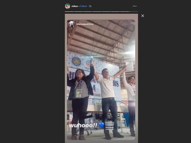 Mikee Quintos/Instagram Stories