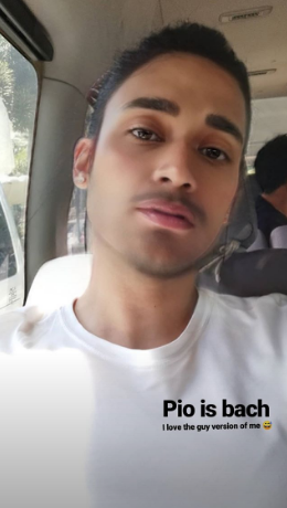 'Pio' Wurtzbach. Screencap from Pia Wurtzbach's Instagram Story
