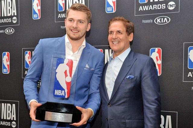Nba Awards Doncic Top Rookie Siakam Most Improved