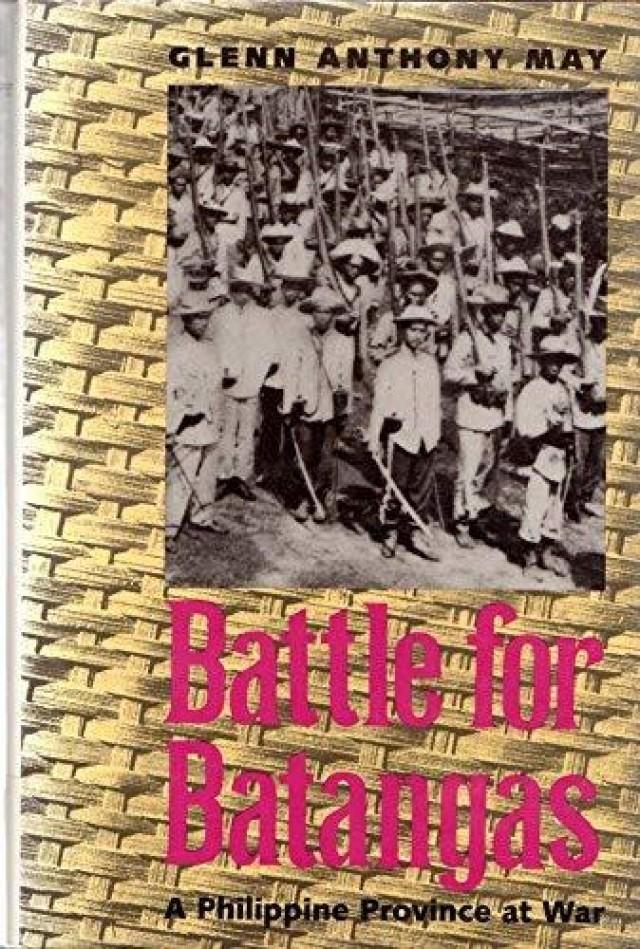 The thumbnail image for this article was taken from the cover of Glenn May's book, "Battle of Batangas"