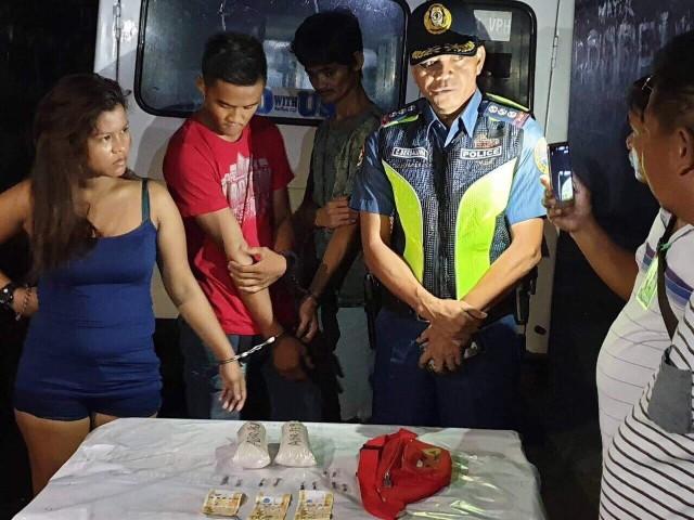 P4-M illegal drugs seized in a buy bust operation conducted in Baliuag, Bulacan PHOTO BY PNP BULACAN