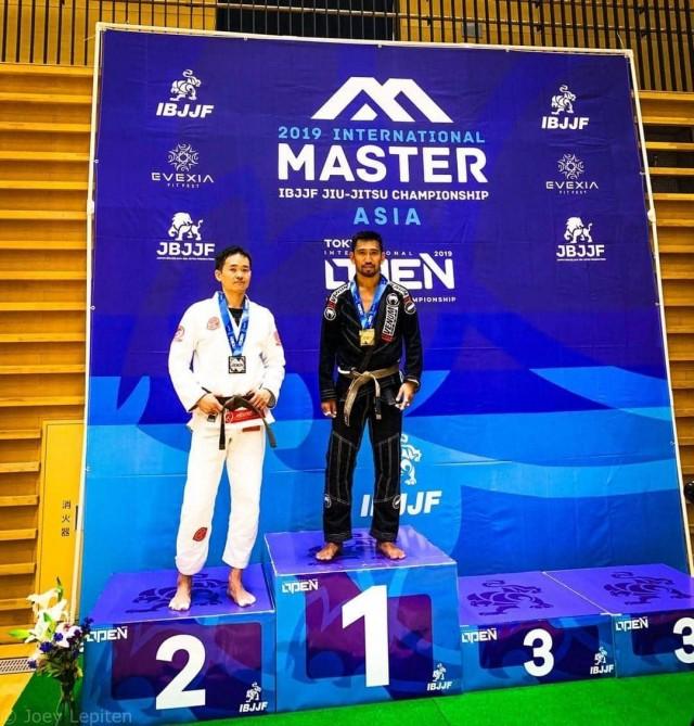 Joey Lepiten wins gold medal Tokyo International IBJJF Jiu-Jitsu Champion at the Komazawa Olympic Park General Sports Ground in Tokyo, Japan. CONTRIBUTED PHOTO