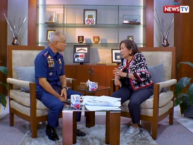 Philippine National Police (PNP) chief General Oscar Albayalde in a recent episode of "Bawal ang Pasaway kay Mareng Winnie."