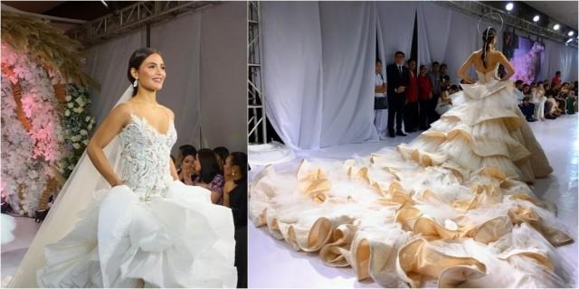 michael leyva wedding gown