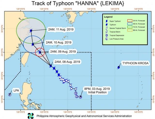 2 Areas Still Under Signal No 1 As Hanna Intensifies