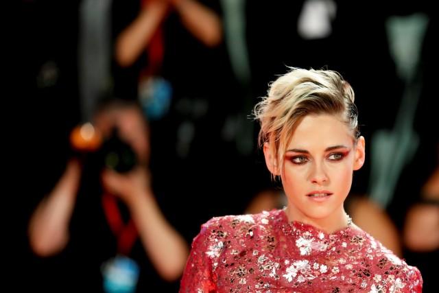 The 76th Venice Film Festival - Screening of the film "Seberg" in competition - Red Carpet Arrivals - Venice, Italy, August 30, 2019 - Actor Kristen Stewart poses. REUTERS/Yara Nardi