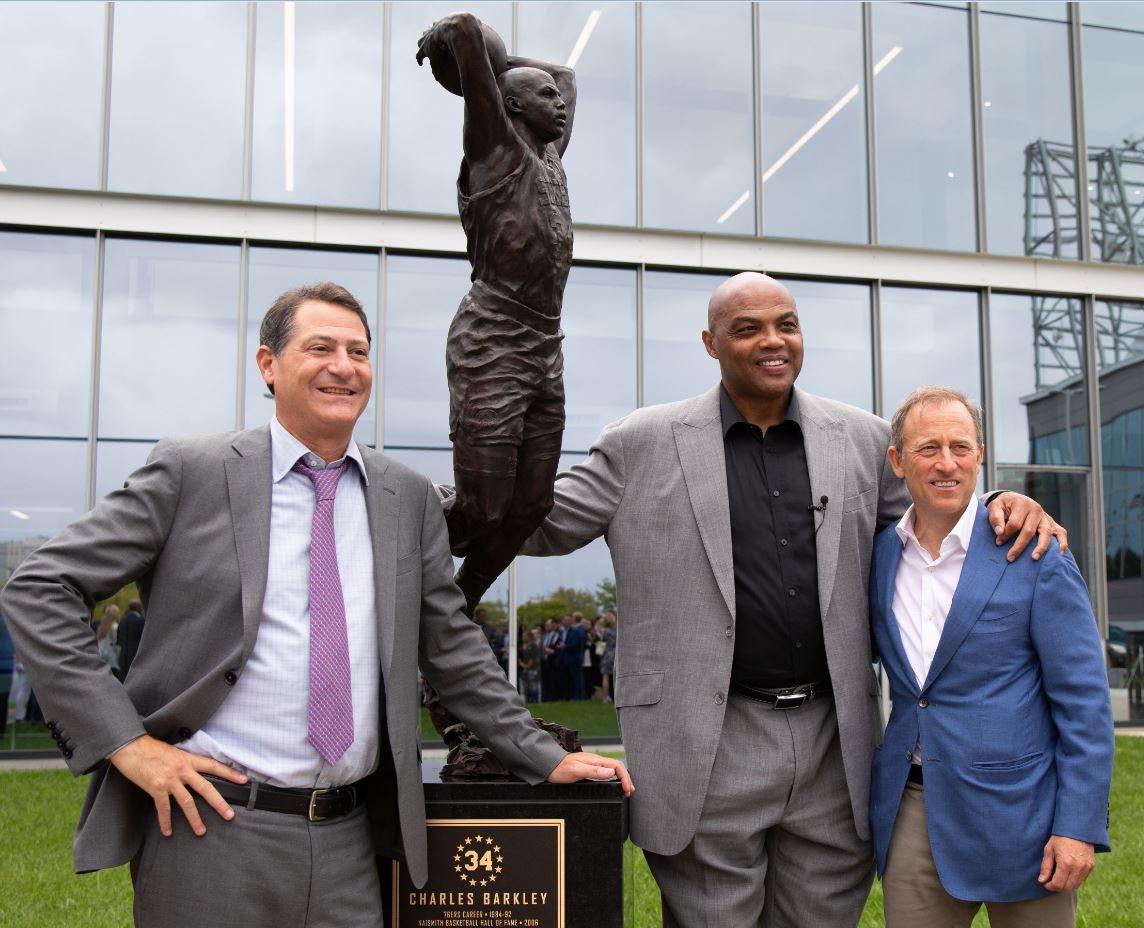 Sixers to unveil Charles Barkley sculpture at team training complex