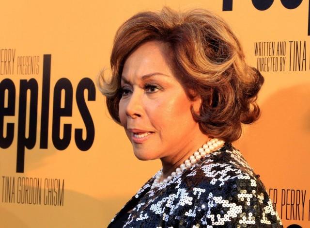 Actress Diahann Carroll, one of the stars of the new film "Peeples" produced by Tyler Perry arrives at the film's premiere in Hollywood May 8, 2013. REUTERS/Fred Prouser/File Photo