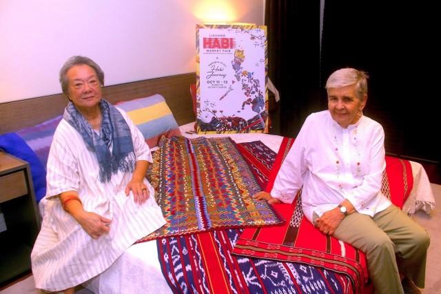 HABI president Adelaida Lim and HABI Chair Maribel Ongpin 