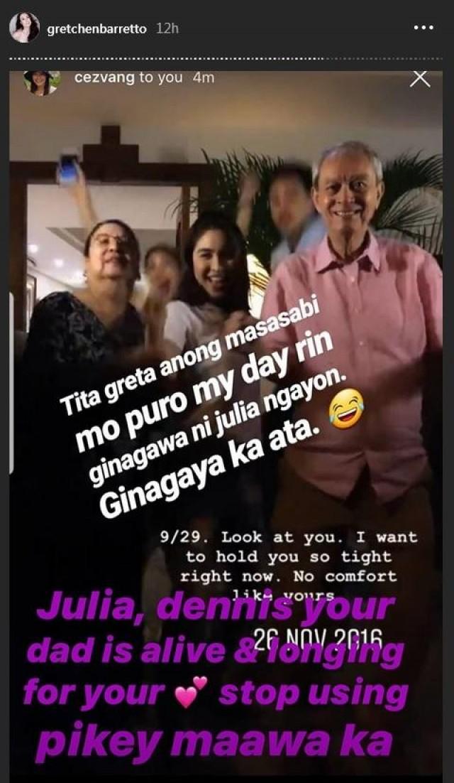 Instagram Stories: Gretchen Barretto