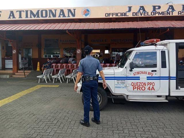 Photos from PNP Atimonan