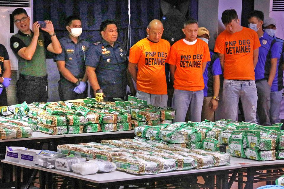 P1B Worth Of Shabu Seized From 3 Chinese In Makati Raid Photos GMA