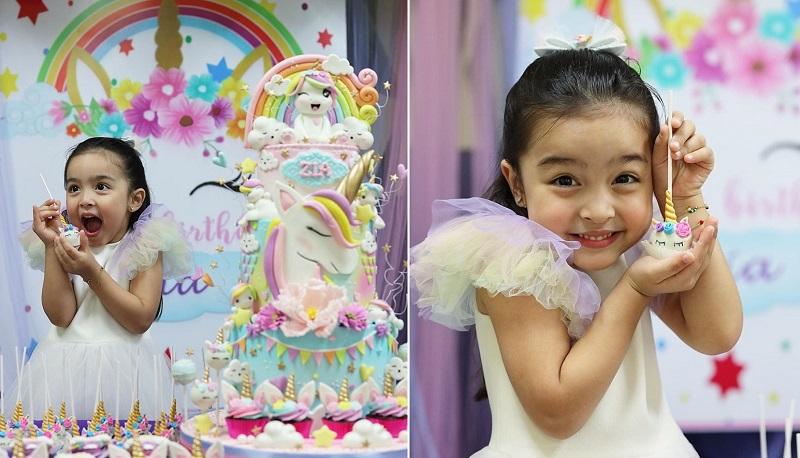 Zia Dantes Celebrates Upcoming 4th Birthday With Princesses And ...