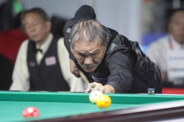 Efren 'Bata' Reyes in action at the SEA Games. Danny Pata