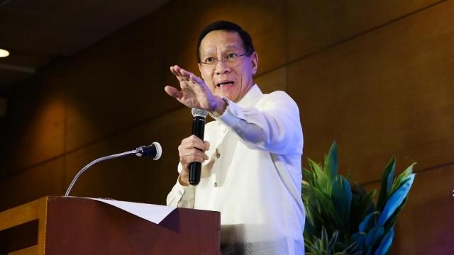 Department of Health Secretary Francisco T. Duque III delivers the closing remarks at the Public Governance Forum