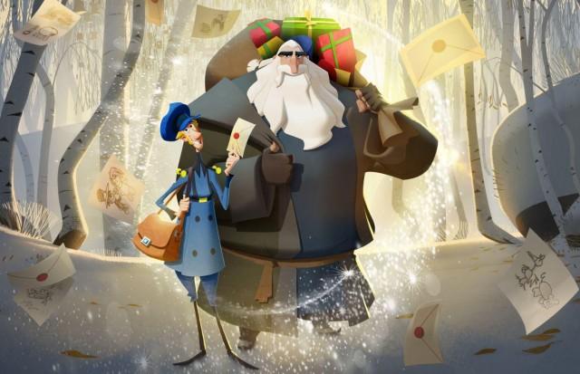 A still image from the animated film "Klaus" is seen in this undated handout received on December 18, 2019. Netflix/Handout via REUTERS