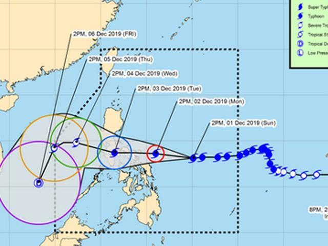 Seven Luzon, Visayas areas under Signal 2 as Tisoy nears ...
