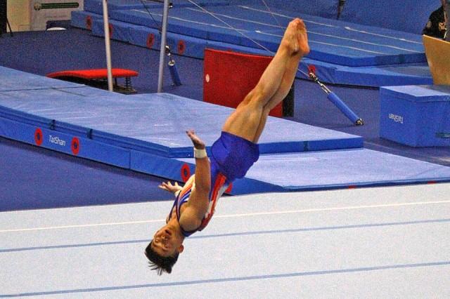 Carlos Yulo had a golden performance again. Danny Pata