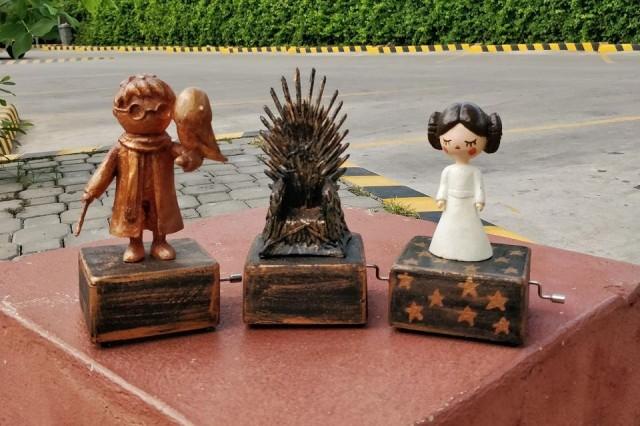 three favorite Happy Garaje music boxes are all available