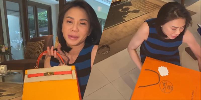 Dr. Vicki Belo Gets New Hermes Bag From Hayden Kho For Her Birthday