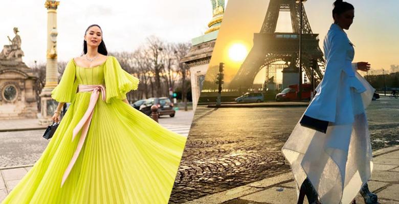 Heart Evangelista carries P170K paint can bag at New York Fashion Week