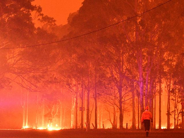 Australia bushfire. File photo from Agence France-Presse