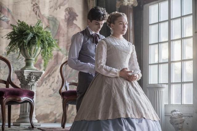 Timothee Chalamet, Florence Pugh in Little Women. Photo courtesy of Columbia Pictures