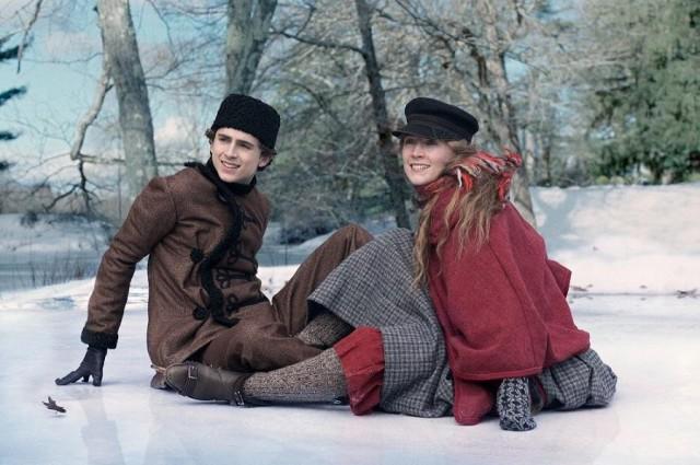 Timothee Chalamet, Saoirse Ronan in Little Women. Photo courtesy of Columbia Pictures