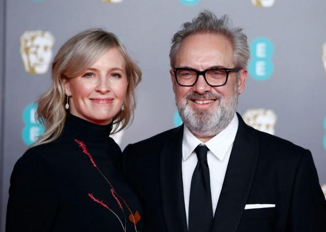 Sam Mendes and Alison Balsom arrives at the British Academy of Film and Television Awards (BAFTA) at the Royal Albert Hall in London, Britain, February 2, 2020. REUTERS/Henry Nicholls