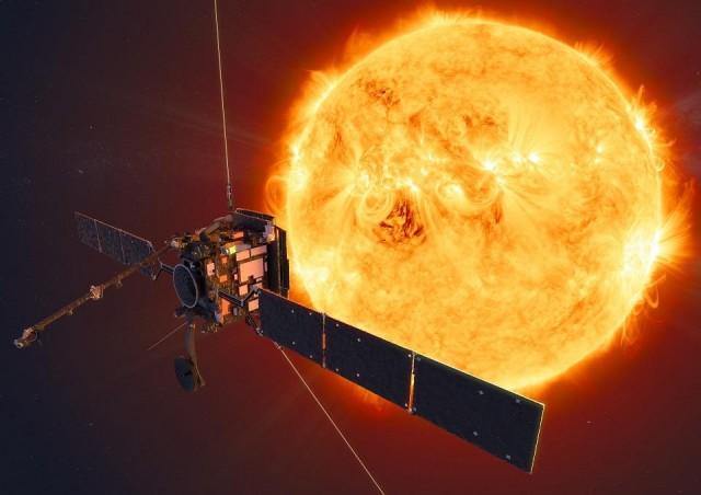 ESA's Solar Orbiter mission will face the Sun from within the orbit of Mercury at its closest approach. Image: European Space Agency